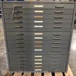 Mayline Flat File 5 Drawer Cabinet 3 Count 0356. Fixed Price $1206.83.