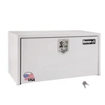 Buyers Product 18x18x36" White Steel Underbody Truck Box. Fixed Price $453.73.