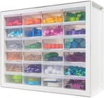 24-drawer Small Parts Storage Organizer Box Cabinet Toolbox For Hardware Crafts. Fixed Price $46.99.