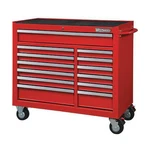Westward 32h891 Rolling Tool Cabinet, 13-drawers, Gloss Red, 42" W X. Fixed Price $1394.99.
