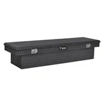 Uws Ec10382 Gloss Black Aluminum 66" Foam Filled Lid Crossover Truck Tool Box. Fixed Price $926.22.