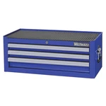 Westward Intermediate Chest, 3-drawers, Powder Coated Blue, 26.5" W X 17" D. Fixed Price $316.59.
