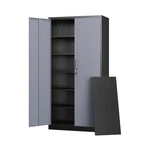 Letaya Metal Storage Cabinet With Lock Door And 5 Shelves,6 Tier Steel Garage.... Fixed Price $189.27.