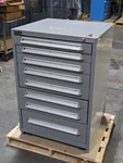 Lyon Modular Storage Cabinet 8 Drawer 44" H. X 30" W. 28" D. Scratch N Dent. Fixed Price $1456.97.