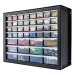 Iris Usa Small Parts Storage, Made In Usa, Cabinet, 44 Drawer, Black. Fixed Price $57.11.