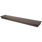 Hillman Fasteners 230018 36 In. High & Mighty Beveled Floating Shelf Espresso. Fixed Price $50.26.