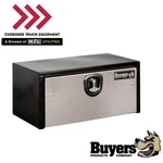 Buyers Products 1703700, 14x16x24" Black Steel Truck Box W/ Stainless Door. Fixed Price $425.95.