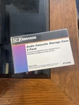 Vintage Emerson Audio Cassette Storage Case 2 Pack Brand New Sealed. Fixed Price $11.00.