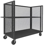 Durham 3st-ex2436-1as-95, 3 Sided Mesh Truck W/ 1 Shelf, 36" X 24" 57". Fixed Price $1078.03.