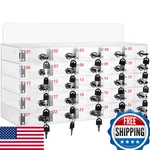 Threan 25 Slot Cell Phone Storage Clear Cabinet Wall Mounted. Fixed Price $183.94.