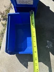 Quantum Storage Systems Qus221rd Hang & Stack Bin, Polypropylene, 6 In. Fixed Price $30.00.