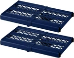 Lockermate Adjust-a-shelf Locker Shelf, Extends To Fit Your 2 Pack, Blue. Fixed Price $35.95.