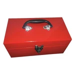 Westward Tool Box, Steel, Red, 11 In W X 6-1/2 D 5-1/2 H 32pk25. Fixed Price $62.31.