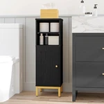 Hzuaneri Bathroom Storage Cabinet, Corner Floor Cabinet With Shelves, Customized. Fixed Price $90.51.