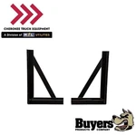 Buyers Products 1701012 18x27" Welded Black Formed Steel Mounting Brackets. Fixed Price $226.95.