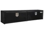 Buyers Products #1702950 - 16"x13"x88" Black Steel Topsider Truck Tool Box. Fixed Price $849.95.
