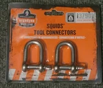 Ergodyne Squids Tool Connectors Shackles 15 Lbs 3790l Large (1 Pack Of 2). Fixed Price $11.95.