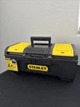 Stanley Stst16410 16-inch Basic Tool Box Yellow & Black. Fixed Price $18.00.