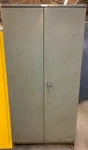 Grizzly Mfg Tool Cabinet 3 Shelf 18 Bin 2 Door 36" X 24" 77" Oal Dim.. Fixed Price $800.00.
