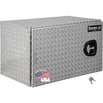 Buyers Product 18x18x30" Diamond Tread Aluminum Underbody Truck Box Single Door. Fixed Price $489.99.