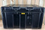 Pelican Hardigg Long Case 39"x23"x23" Black Waterproof Storage Footlocker. Fixed Price $250.17.