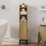 Fernitry Narrow Bathroom Storage Cabinet Corner Toilet Paper Floor. Fixed Price $70.79.