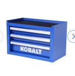 Kobalt Mini-base 3-drawer - Blue Steel Toolbox Box. Sold Out Everywhere!!!. Fixed Price $79.99.