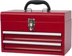 14" Portable Metal Tool Chest With 2 Drawers & Ball Bearing Slides - Red. Fixed Price $73.99.