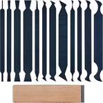 New Cabinet Scraper Cards And Burnisher With 12 Piece Multi-shap. Fixed Price $33.73.