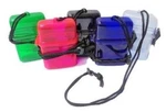 2 Eclipse Clear Transparent Waterproof Hard Plastic Cigarette Case 100s. Fixed Price $12.99.