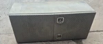 Road Gear Diamond Plate Aluminum Double Door Toolbox Oal 24x24x60" 150 Lbs. Fixed Price $600.00.