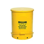 Justrite 09701 Oily Waste Can,21 Gal.,steel,yellow 2ryh4. Fixed Price $180.05.