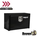 Buyers Products 1703312, 15x10x24" Black Steel Underbody Truck Box W/ T-handle. Fixed Price $379.95.
