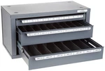 Huot 13575 Three-drawer Tap Dispenser Cabinet For Metric Sizes 3 Mm To 24. Fixed Price $189.90.