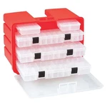 Plano 932-001 Parts Cabinet, 5 Compartment, Porsche Red. Fixed Price $50.29.