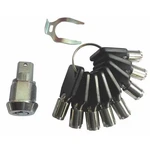 Westward Cabinet Lock Set For Cam Locks, 8 Keys, 1 Lock, 0001 - 0025 Ttlk003g. Fixed Price $21.60.