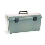 Flambeau 6757wg Tool Box, Plastic, Gray, 20 In W X 9 D 8 H. Fixed Price $27.99.