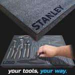 Stanley Dark Shadow Foam Tool Tray Insert Storage Organizer Toolbox Kit Set. Fixed Price $63.43.