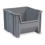 Akro-mils 13018grey Stacking Bin,gray,plastic,12 1/2 In 4hy47. Fixed Price $29.26.
