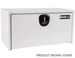 Buyers Product 18x18x72" White Steel Underbody Truck Box W/ 3-point Latch. Fixed Price $1015.93.