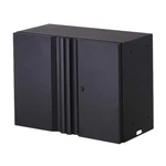 Husky Regular Duty Welded 24-gauge Steel Wall Mounted Garage Cabinet Matte Black. Fixed Price $400.00.