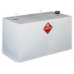 Delta Jobox Crescent 100 Gallon White Rectangular Steel Liquid Transfer Tank. Fixed Price $1155.70.