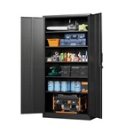 Letaya Metal Garage Storage Cabinets With Lock-72 Tall Tool Organizer Steel L.... Fixed Price $178.35.