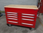 Vidmar Industrial Work Center 10 Drawer Roller Cabinet Tool Box Parts / Repair. Fixed Price $2612.50.