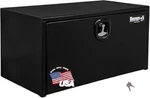 Buyers Products #1734303, Black Steel Underbody Box W/3-point Latch - 24x24x30". Fixed Price $619.95.