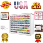 Iris Bead Organizer Storage Bin Drawer Cabinet, 64-drawer Plastic Organizati.... Fixed Price $82.39.