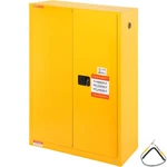 Vevor Flammable Safety Cabinet Liquid Storage 45 Gal 42.9x18.1x65.2 In. Fixed Price $1023.89.