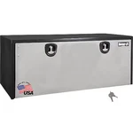 Buyers Products 1702715 18x18x60 Inch Black Steel Truck Box With Stainless. Fixed Price $793.99.