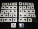 Lot Of 40 Indian Head And 1 Flying Eagle Cents 1c - Mixed Dates. Fixed Price $295.00.