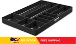 Tekton 10-compartment Organizer Tray (black) Otd11110 Made In Usa. Fixed Price $18.96.